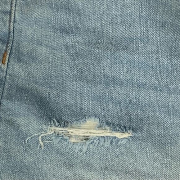 Madewell Womens denim shorts high rise Distressed 34 waist - Picture 5 of 16